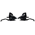 دسته دنده کلاچ‌دار شیمانو SHIMANO ST-EF500 اورجینال - 21 سرعته خفاشی