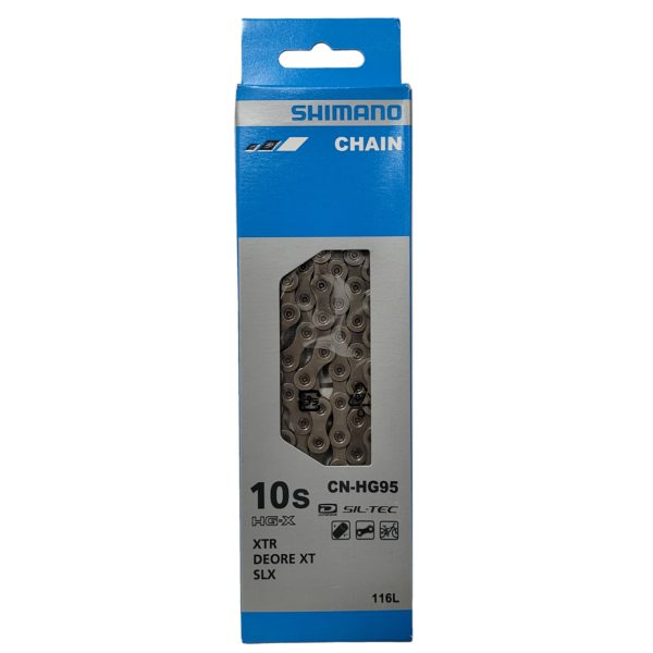 زنجیر دوچرخه شیمانو مدل SHIMANO CN-HG95 10SP 116L