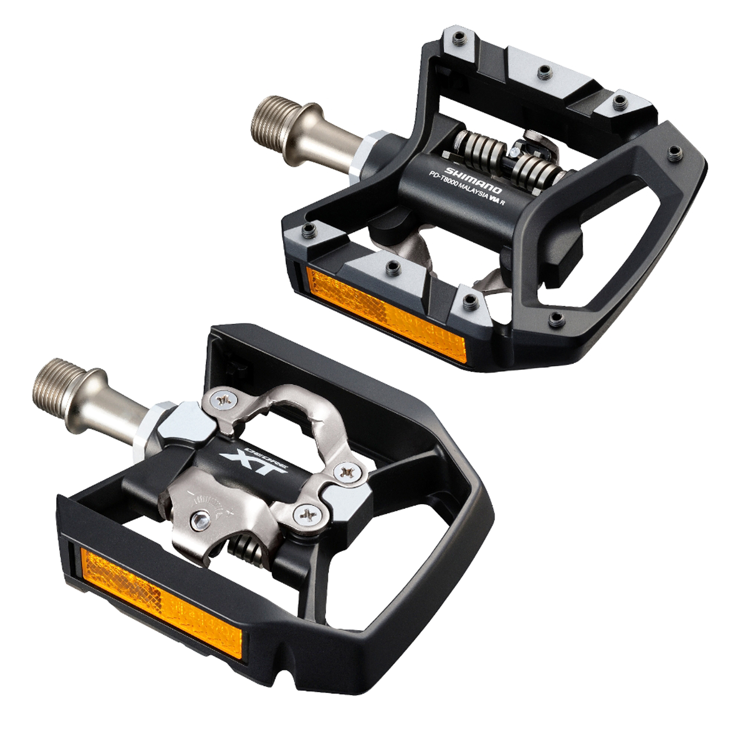 رکاب قفل شو دو طرفه شیمانو (1) رکاب قفل شو دو طرفه دوچرخه شیمانو مدل SHIMANO PD-T8000 DEORE XT PEDAL - بسته 2 عددی - تصویر 1