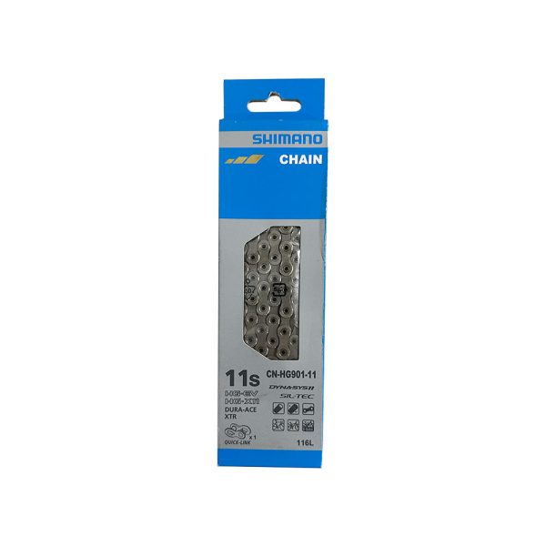 زنجیر دوچرخه دنده دار شیمانو مدل CN-HG901-11 11SP 116L