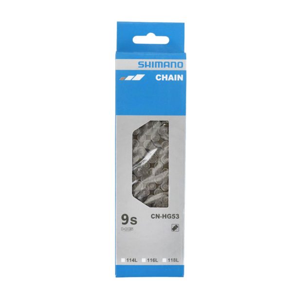 زنجیر دوچرخه شیمانو 9 سرعته مدل SHIMANO CN-HG53 9SP 116L