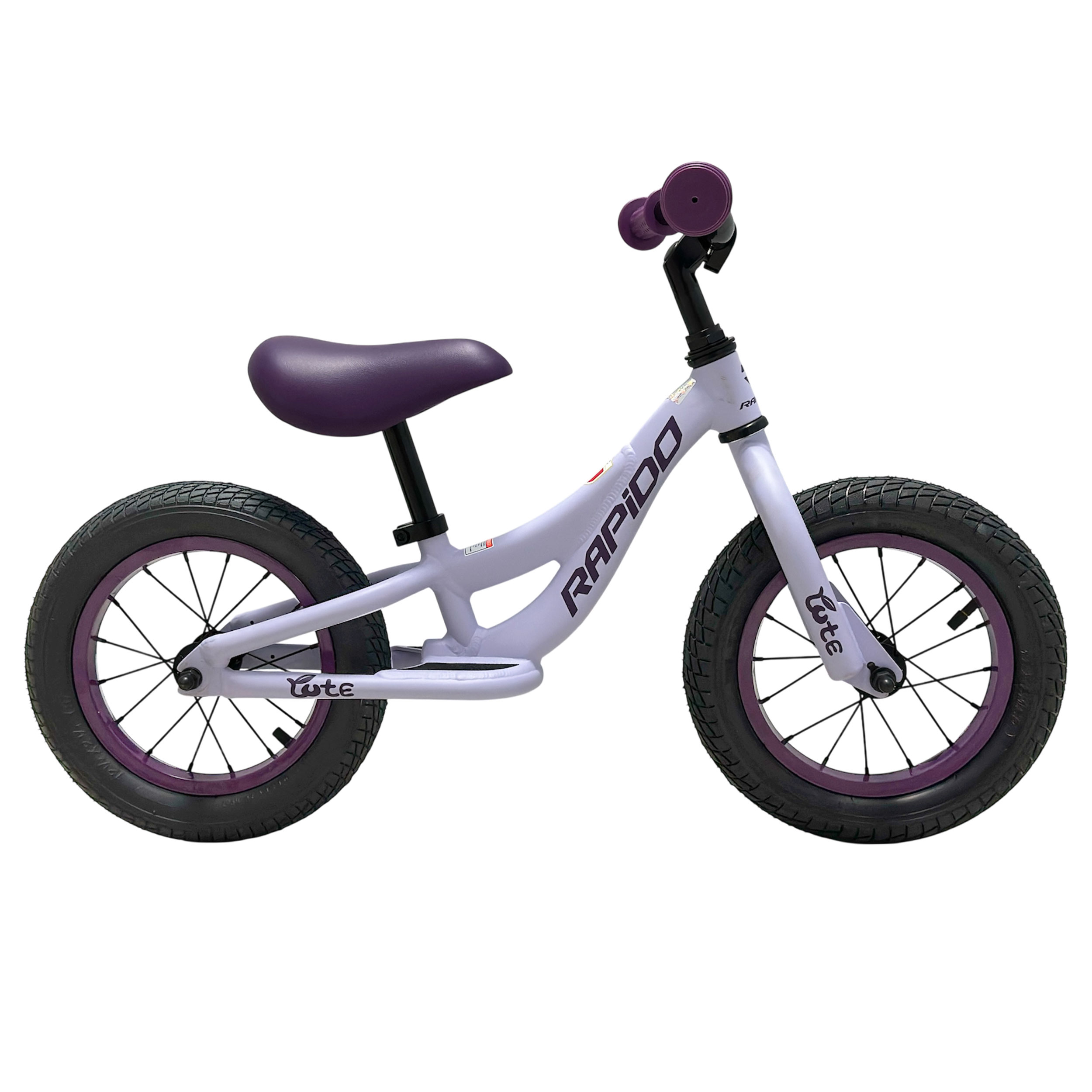 دوچرخه تعادلی راپیدو 12 (1) دوچرخه تعادلی بدون پدال راپیدو سایز 12مدل CUTE مخصوص کودکان - تصویر 1